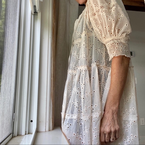 Free People eyelet dress/top - Picture 2 of 12